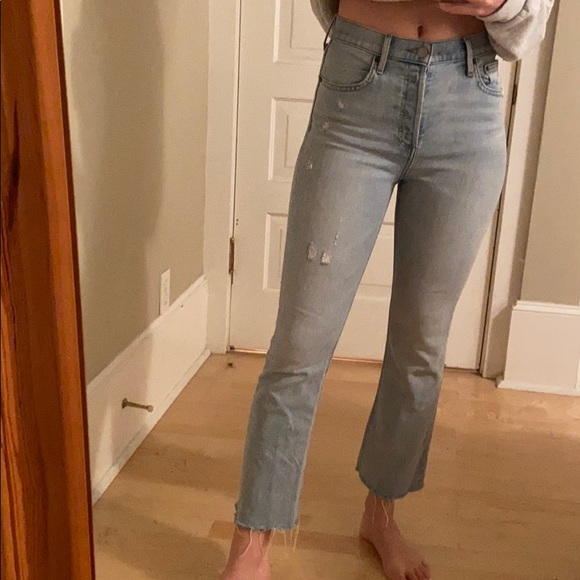 Aritzia Denim Forum fit and flare jeans - Picture 4 of 5